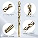 Sinyeenglon Cobalt Drill Bit Set for Hardened Metal and Stainless Steel, 99Pcs M35 High Speed Steel Twist Jobber Metal Drill Bits 1/16