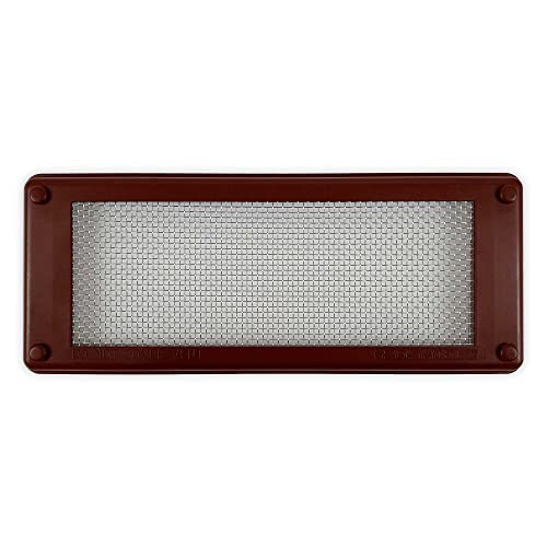 Roshield Pest Proofing Air Brick Mesh Vent Cover | Mouse Insect Rodent Control Prevention x 1 (Brown Standard)