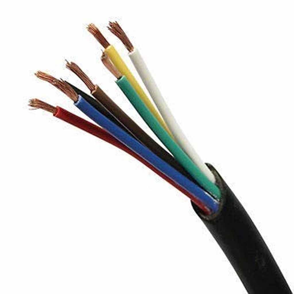 Suinga Cable Eléctrico Manguera 13 Hilos 1 mm² | Rollo de 75 Metros | Cable Multiconductor Flexible para Instalaciones Eléctricas | Manguera Eléctrica Resistente y Versátil