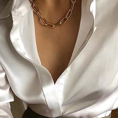 Gold & Silver Plated Layered Necklaces Combo Set