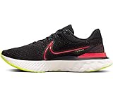 Produktart: SHOES Nike React Infinity Run FK 3 Herren Running Trainers DH5392 Sneakers Schuhe (UK 6.5 US 7.5 EU 40.5, Black Siren red Team red Volt 007)
