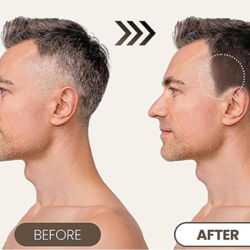 Image of Black Hair Dye Pencil for Men & Women - Grey Hair Coverage Touch Up Stick - Instant Hair Colour Stick - Safe & Gentle Formula - No Ammonia or Peroxide - Unisex & Travel-Friendly (Grey)