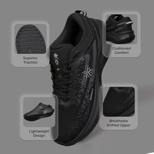 Image of CULT Blaze Men's Running Shoes | Breathable & Stretchable Upper | Superior Cushioning | Enhanced Ankle Comfort | Everyday Wear