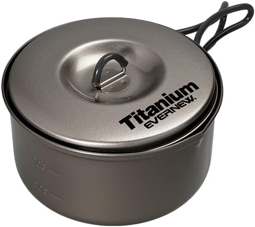 EVERNEW ECA411 Titanium Cooker Set, S, Ceramic