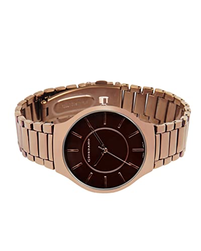 Image of Giordano Analog Stylish Watch for Women's Water Resistant Fashion Watch Round Shape with Stainless Steel Case Wrist Watch for Women /Ladies /Girls to Compliment Your Look /Ideal Gift for Women's-GZ-60044