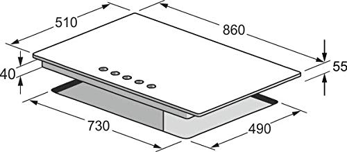 Autarkes Herd Set Kaiser EH 6337 Pyrolyse Elektro Einbaubackofen in Edelstahl Kaiser KG 9357 Gaskochfeld 90cm in… – Bild 6