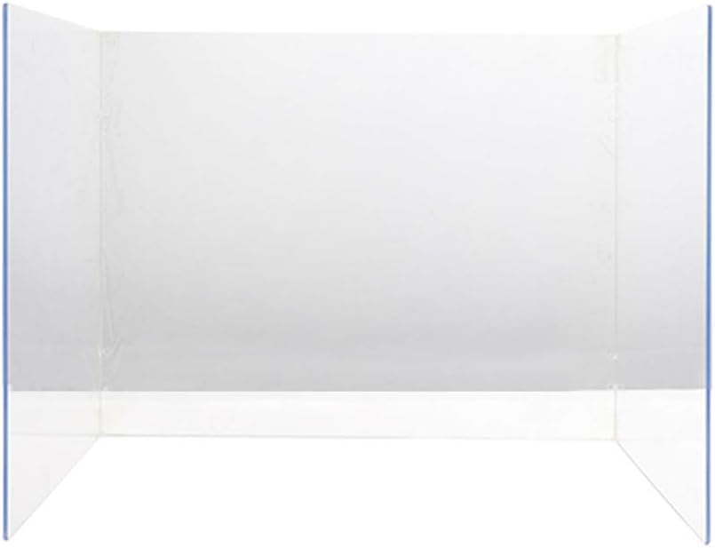 Amazon Co Jp 折りたたみ式アクリルパーテーション間仕切り アクリル板 パーテーション クリア 自立 透明 アクリル テーブル デスク 卓上 デスク用 オフィス 飲食店 病院 ホーム キッチン