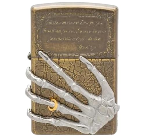 Encendedor Zippo Aceite con Diseño Especial en Latón miniatura 1