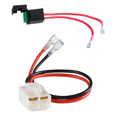 Battery Wiring Harness Kit for Razor MX350, MX400, 14AWG 4-Pin 2-Wire