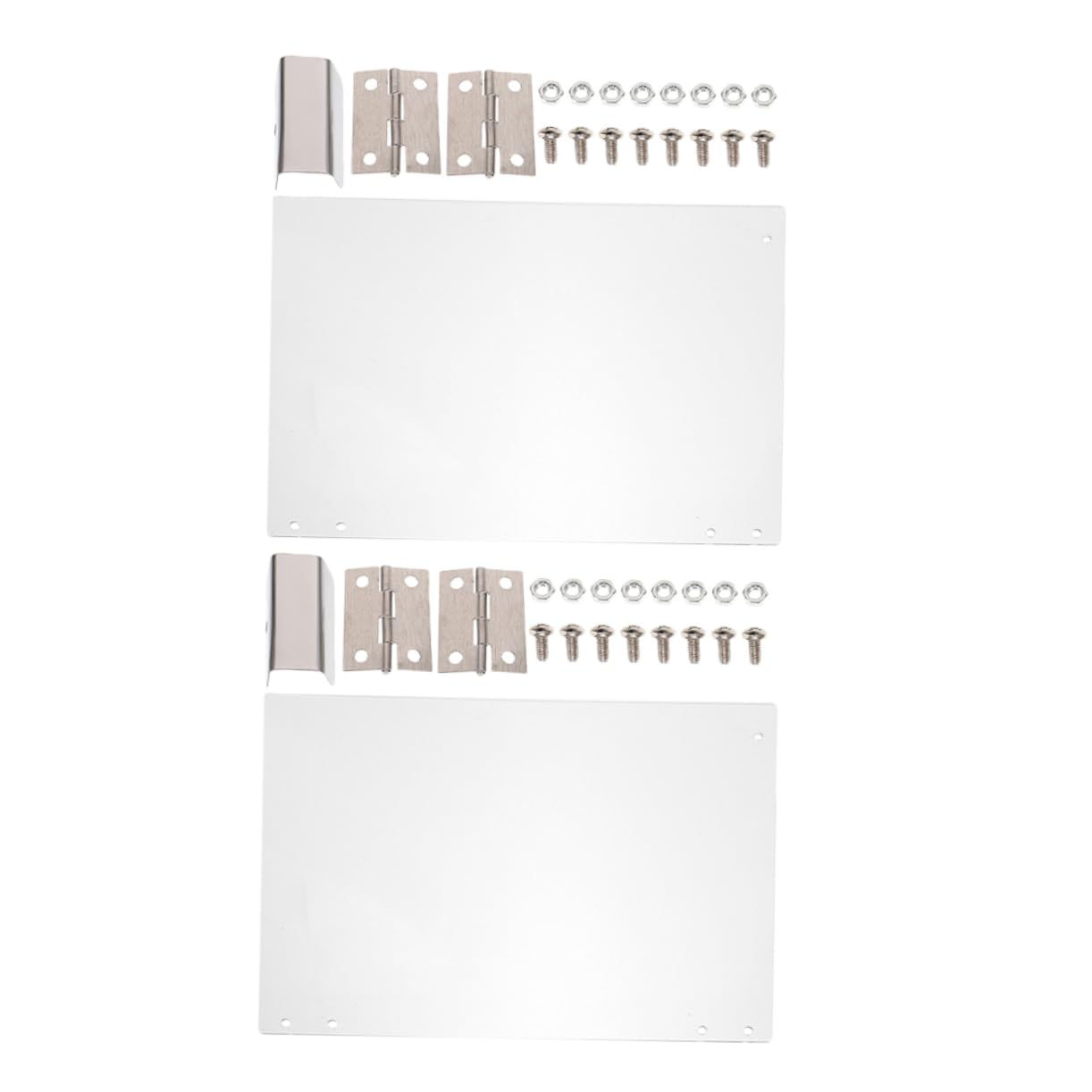 Zerodeko 2pcs Commercial Popcorn Machine Door Panel Replacement Baffle for Easy Access and Enhanced Protection Fits Popcorn Makers