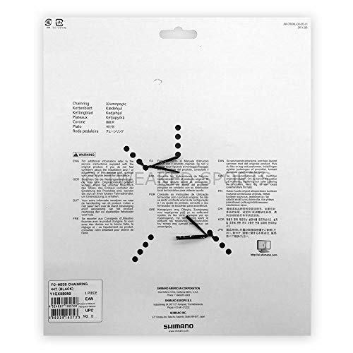 SHIMANO Corona DEORE 530 44T Esterno Nero