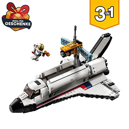 LEGO 31117 3-in-1 Spaceshuttle-Abenteuer Weltraum Spielzeug für Kinder ab 8 Jahren mit Astronauten-Figur – Ansicht 2