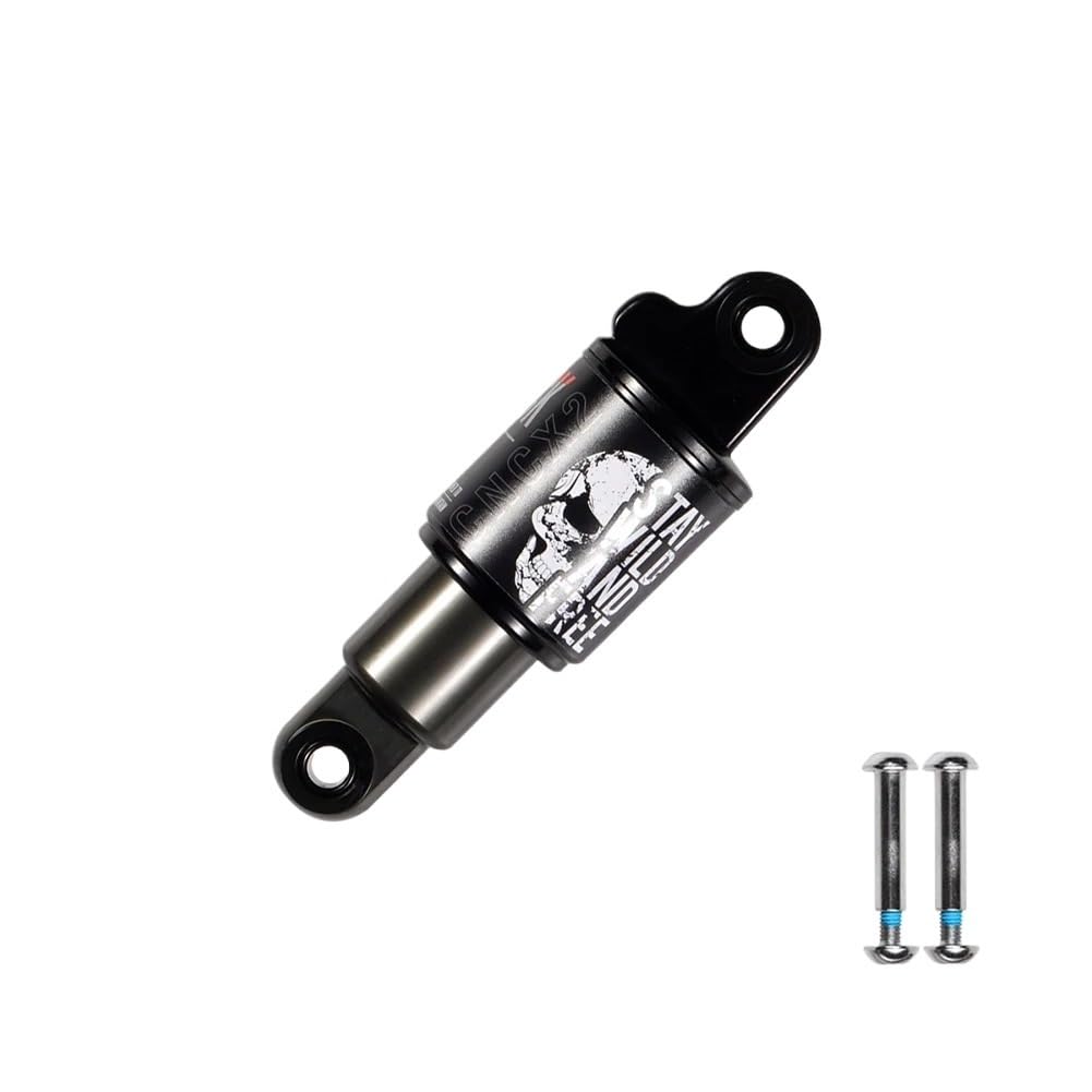 Fahrrad DäMpfer MTB Fahrrad Stoßdämpfer Hinten Schock Lockout 120/125/150/165/185/190/200mm Radfahren Einteiliges Öl Frühling Stoßdämpfer Fahrrad Teile FahrraddäMpfer Komponenten(120mm 550)