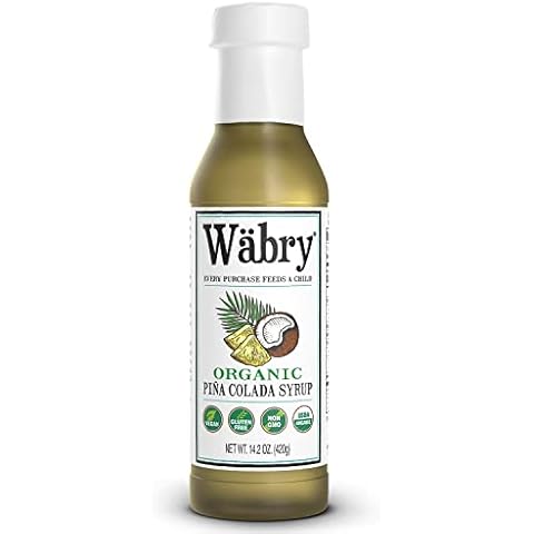 Wäbry Organic Piña Colada Syrup Cover