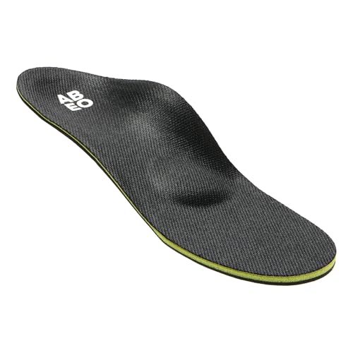 ABEO Premium Metatarsal Insoles for Men | Orthotic Inserts for Men | Arch Support Insoles | Shoe Inserts for Men Black, 11.5 Medium