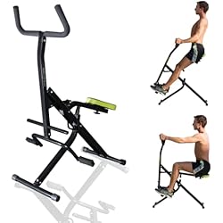 Maquina Abdominales Total Crunch Máquina de musculación GYMFORM AB Booster, Equipo de Entrenamiento Completo, Ejercicio aeróbico Multifuncional y Tonificación (AB Booster Basic)