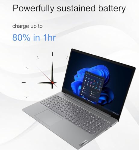 Lenovo Laptop Computer V15, AMD Ryzen 5 7520U, 16GB DDR5 RAM, 512GB SSD | 15.6" FHD, for Business & Student, > Intel i5-1235U, Beat IdeaPad, Webcam w/Shutter, Numeric Keypad, Win 11 Pro w/Copilot - Image 6