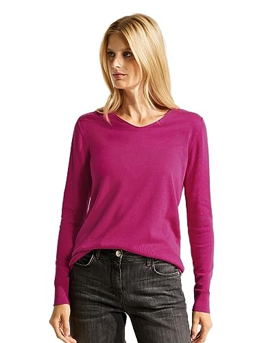 Cecil Damen B302342 Strickpullover, cool pink,XL