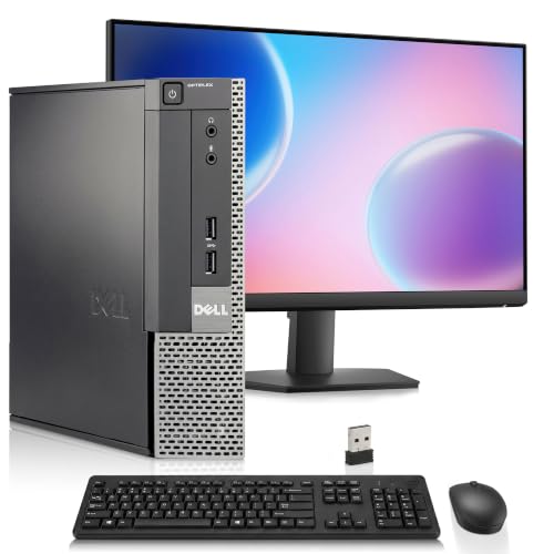 Dell OptiPlex 9020 USFF PC | Intel i7-4th | 8GB RAM + 256GB SSD | 22