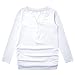 Maternity Nursing Cotton Shirt Long Sleeve Henley Button Vneck Breastfeeding Top Blouse...