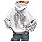 Générique Angel Hoodie Sweat a Capuche Femme avec Ailes d'ange en Strass et Poches Décontracté Sweatshirt Paillette Casual Hoodies Casual Manche Longue Hoodies Automne et Hiver Chaud Sport Vêtements