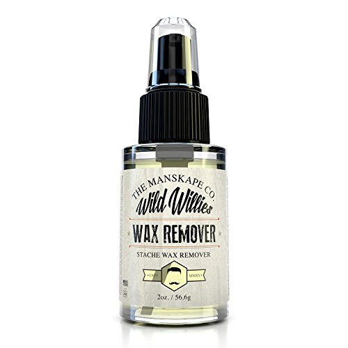 Wild Willie's Wax Remover - Works to gently remove wax residue while treating and conditioning the hair follicles from root to tip. 2 oz
