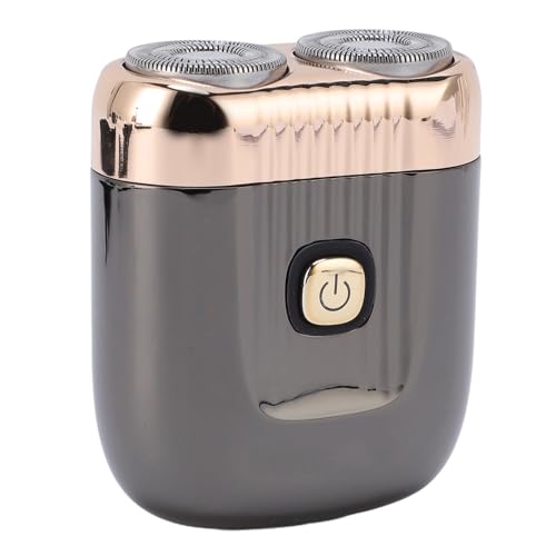 Generic Recortador de Barba Recargable por USB a Prueba de Agua para Hombre, Cerradura de Viaje Compacta y Eficiente para Uso Doméstico en el Baño (GOLD)