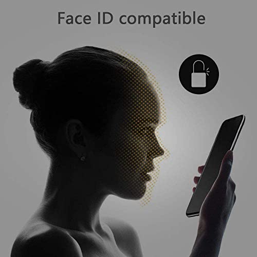 Image of Privacy Screen Protector Tempered Glass Guard For Tecno Camon 20 / Camon 20 Pro Cellphone (Fingerprint Unlock Not Support)(Pack Of 1)Full Edge To Edge Coverage Anti-Spy /Anti-Peeping