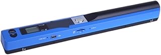 Document Scanner Portable Scanner HD High Speed Color A4 Document Photo Handheld Scanner, Mini Pocket Color Scanner, A4 HD Scanner (Color : Blu, Size : 1)