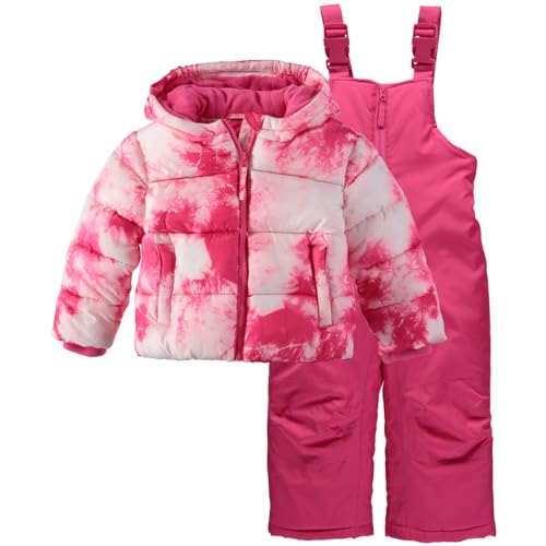 Image of Rothschild Girls' Ski Jacket and Snowbib Snowsuit Set