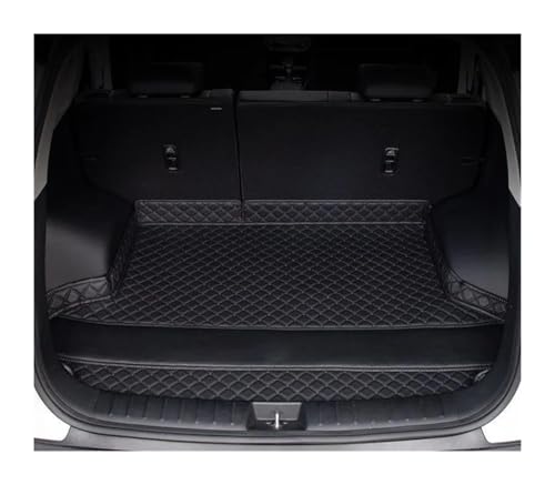 トランクマット に適合する ボルボ XC60 2018 2019 2020 2021 2022 2023 2024 防水カーゴライナー ブーツカーペット カートランクマット 後部座席マット(BlackB)