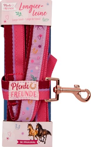 DIE SPIEGELBURG - Longierleine - Pferdefreunde (pink)