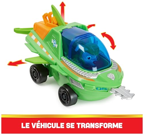PAW Patrol Vehicule + Figurine Rocky Pups La Pat' Patrouille - vue 3