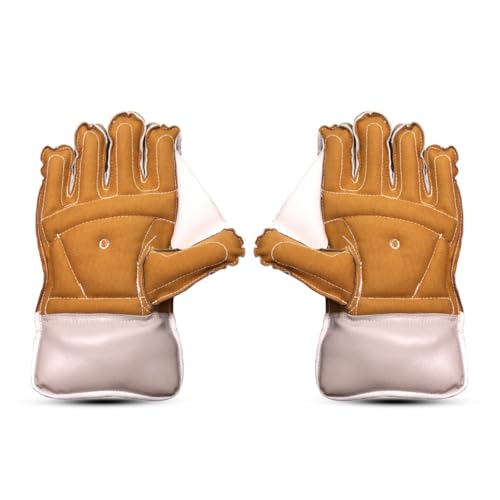 Image of School Tennis Ball Wicket Keeping Mens Gloves These Gloves Come in a Variety of Colors, and You May Receive Any one of Them but Quality are Same (Multi Colour)