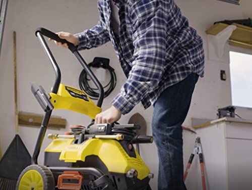 Stanley Electric Pressure Washer, Slp2050, 2-In-1 Mobile Cart Or Detach Portable Use With Detergent Tank, 2050 Max Psi, 1.4 Gpm, Great For Washing Cars #TOP4