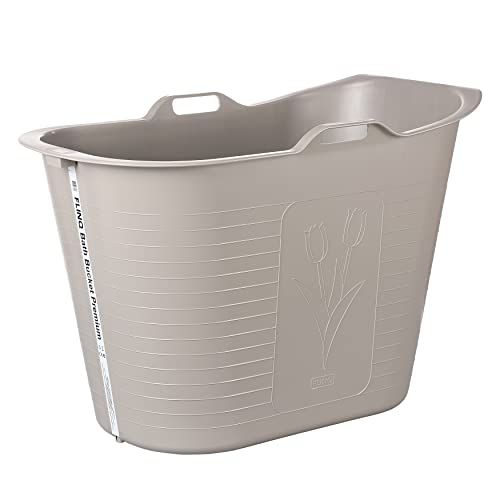 Vasca da bagno premium: la vasca da bagno ha un indicatore digitale della temperatura. Ti mostra esattamente quanto sia calda l'acqua. Così non dovrete temere che l'acqua sia ancora troppo calda quando entrate.
