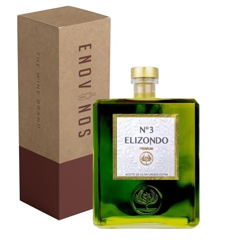 Nuevo ELIZONDO Aceite de Oliva Virgen Extra Nº3 Picual 700 ml Sin Estuche | Aceite de Oliva Premium Variedad Picual | Mejor Selección ENOVINOS