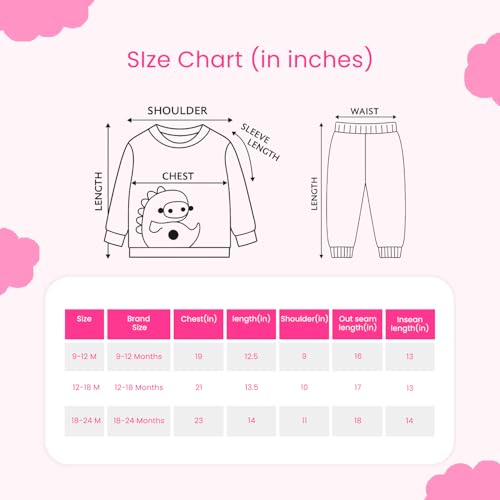 Image of Kidbea Premium Organic Cotton Unisex Baby Winterwear Co-ord Set | Soft, Warm & Classy Outfit for Boys & Girls | Warm & Cozy Fit for Infants kids