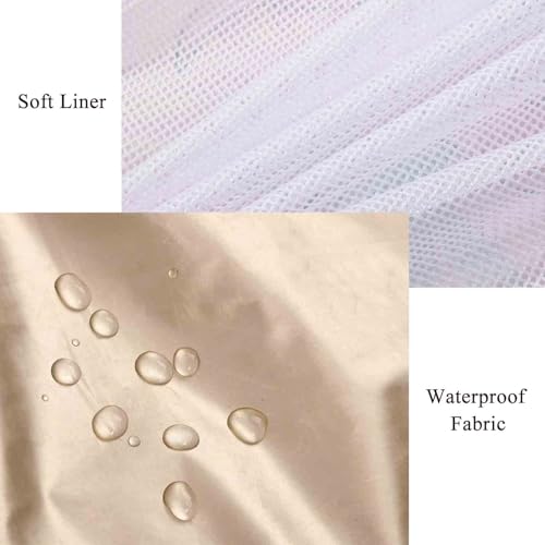 SUNDAY ROSE Girls Windbreaker Jackets Lightweight Water Resistant Coat Outwear with Hooded for Kids Gold Size 124