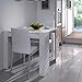 Habitdesign - Mesa de Comedor Consola Extensible, Mesa para Salon recibidor o...