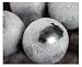 Whiteswallow Reusable Stainless Steel Ice Cube Metal Whiskey Stones Ball for Drinks Set of 4
