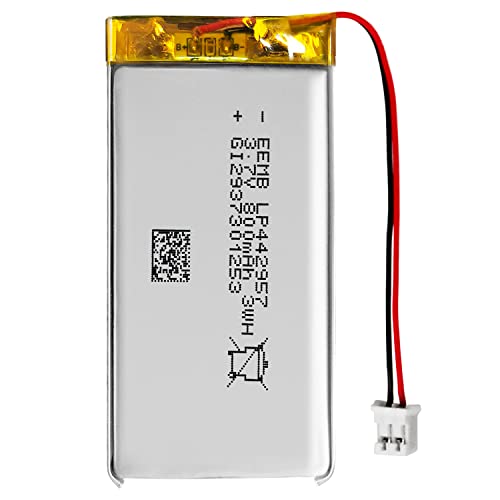 EEMB 3.7V Lipo Battery 800mAh 442957 Lithium Polymer Ion Battery Rechargeable lithium ion polymer battery with JST connector