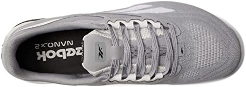 Reebok Men's Nano X2 Cross Trainer, Reefresh Cold Grey/White, 9 | Image 1