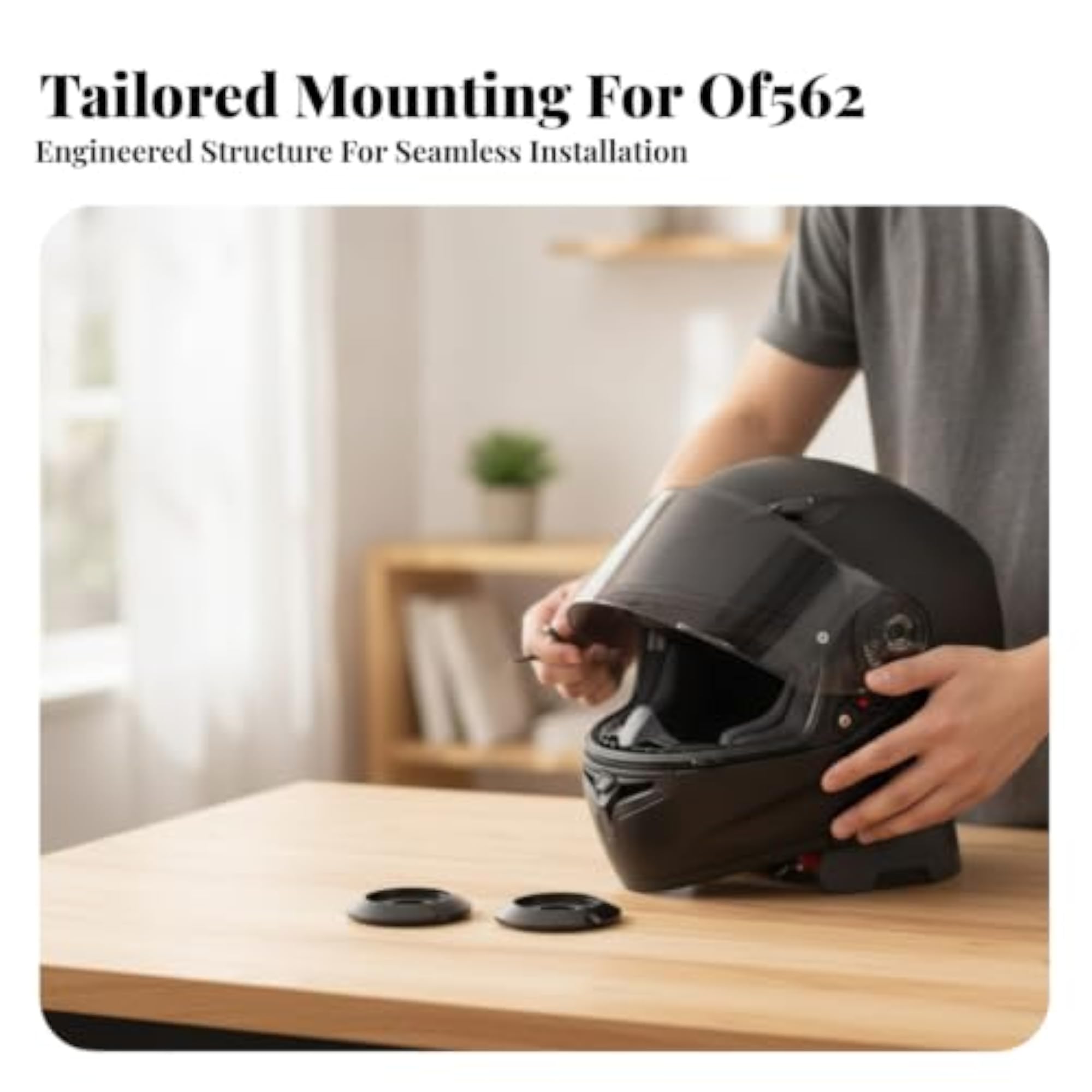 Side-Specific Retaining Rings for Motorcyclists