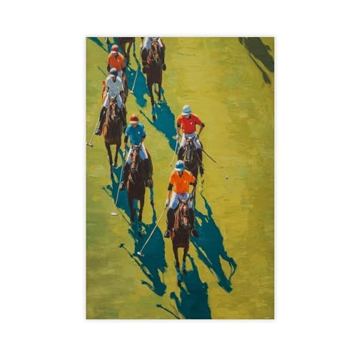 Toile de polo decoration murale pour creer une ambiance elegante dans votre chambre