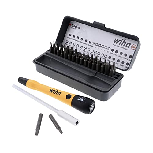 Wiha 75979 36 Piece Gobox Electronics Esd Precision Micro Bit Set #TOP4