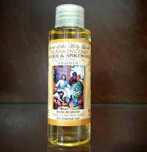 Anointing Oil from Israel Frankincense Myrrh Spikenard 2 fl oz (Frankincense Myrrh Spikenard) Anointing Oil from Israel Frankincense Myrrh Spikenard 2 fl oz (Frankincense Myrrh Spikenard)
