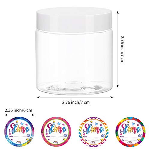 Habbi HABBI2020080102 24 Pack 6Oz Slime Containers thumb #1
