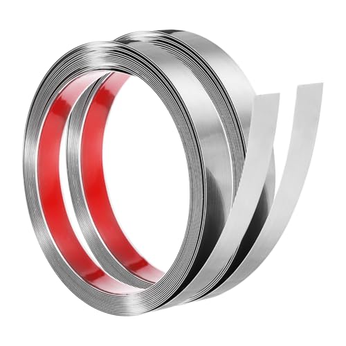 uxcell 2 XeXX`[ǃ[fBOgA16.3tB[g×0.8C` ē\郁^fR[VXgbv Vǃ^C~[GbWpA~[Vo[