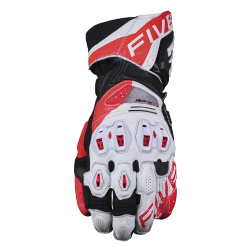 Cinco guantes de moto con palmas reforzadas y alta sensibilidad táctil